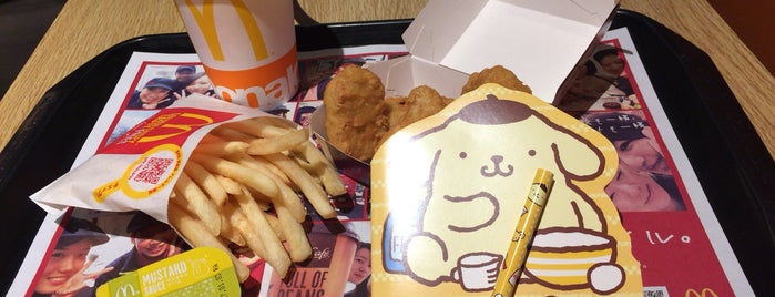 McDonald's is one of お手軽ランチ.