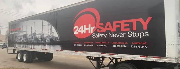 24hr-Safety, LLC is one of Christopher 님이 저장한 장소.