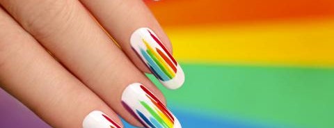 Rainbow Nails is one of Beauty.