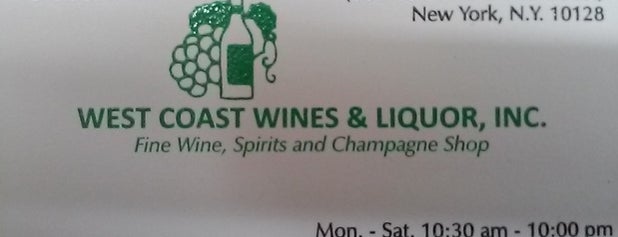 West Coast Wines & Liquor Inc is one of Locais curtidos por G.