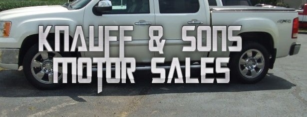 Knauff & Sons Motor Sales is one of Tempat yang Disukai Bill.
