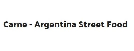 Carne - Argentina Street Food is one of Places to go.
