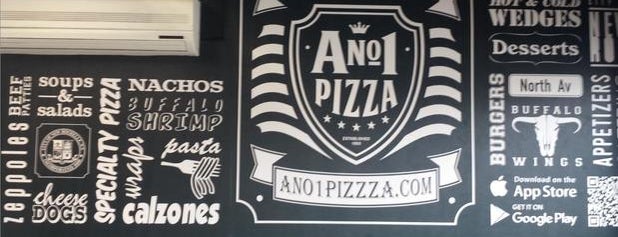 A No. 1 Pizza is one of Lugares favoritos de Tina.