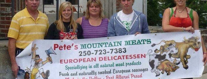 Pete's Mountain Meats is one of VANCOUVER.