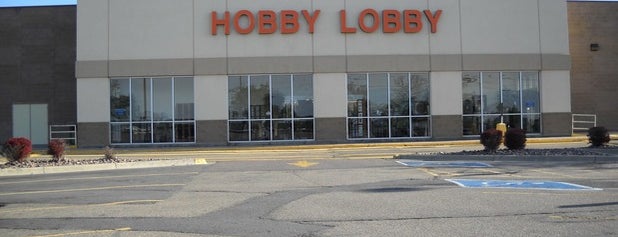 Hobby Lobby is one of Orte, die Dawn gefallen.
