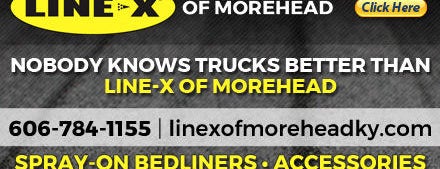 Line-X Of Morehead is one of Gs.