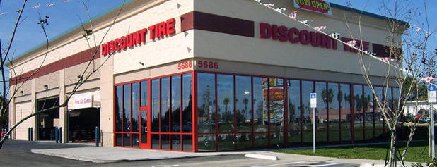 Discount Tire is one of Dans place.