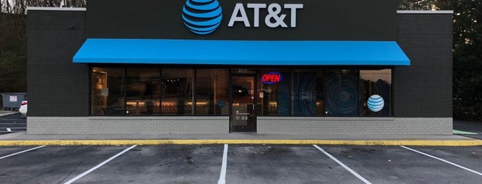 AT&T is one of Stores.