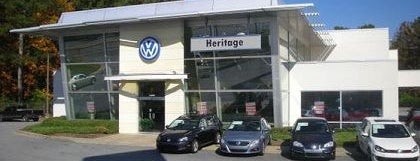 Heritage Volkswagen is one of My Dealers.