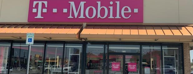 T-Mobile is one of Places with specials.