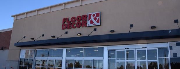 Floor & Decor is one of SHOPS.