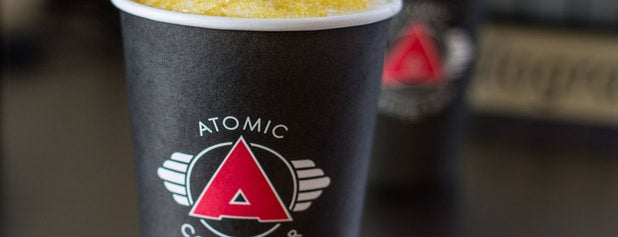 Atomic Coffee Bar is one of Davenport, IA-Moline, IL (Quad Cities).