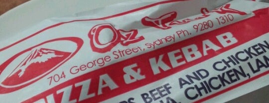 Oz Turk Pizza & Kebabs is one of Lugares guardados de Frank.