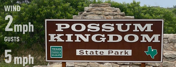 Possum Kingdom State Park is one of Texas State Parks & State Natural Areas.