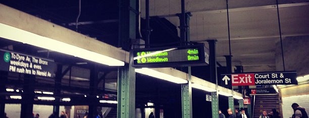 MTA Subway - Borough Hall/Court St (R/2/3/4/5) is one of Lugares favoritos de Sherina.