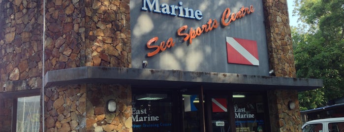 East Marine Sea Sports Centre is one of Tiendas de productos.