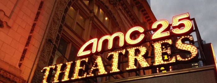 AMC Empire 25 is one of NYC movie theaters.