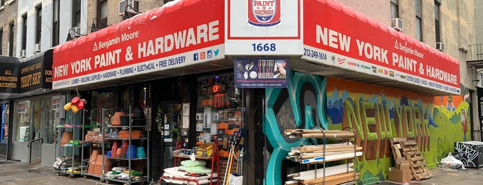 New York Paint And Hardware is one of NYC Manhattan East (E 60+).