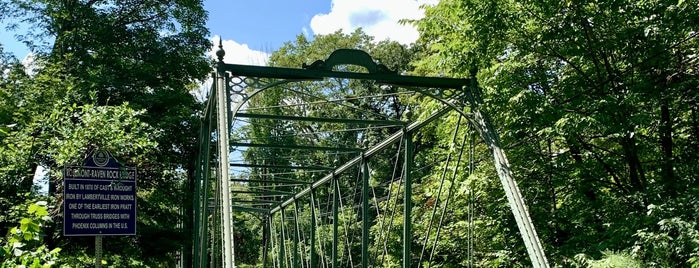 Rosemont - Raven Rock bridge is one of Hunterdon+Bucks.