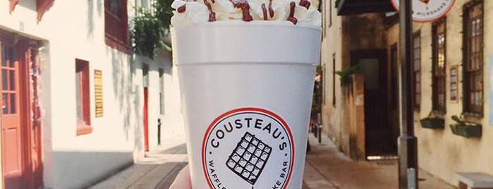 Cousteau's Waffles & Milkshake Bar is one of The Best Milkshake in Every State.