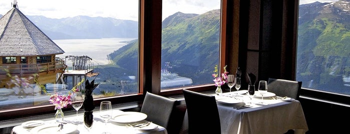 Seven Glaciers Restaraunt is one of The 11 Most Beautiful Restaurants in America.