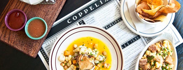 Coppelia is one of The 8 Best Places in NYC to Dine Solo.