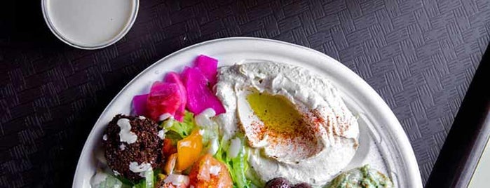 Mamoun's Falafel is one of 21 Things You Must Eat in NYC Before You Die.