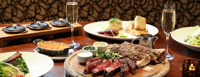Michael Jordan's Steak House Chicago is one of The 12 Best Steakhouses in Chicago.