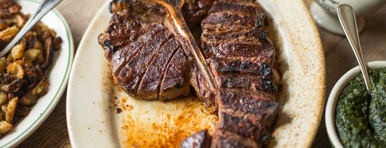 Peter Luger Steak House is one of Mum Comes to Brooklyn.