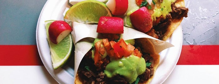 Los Tacos No. 1 is one of 21 Things You Must Eat in NYC Before You Die.