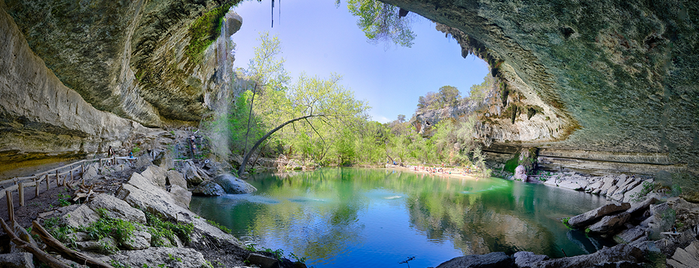 Hamilton Pool Nature Preserve is one of The Most Beautiful Spot in Every U.S. State.