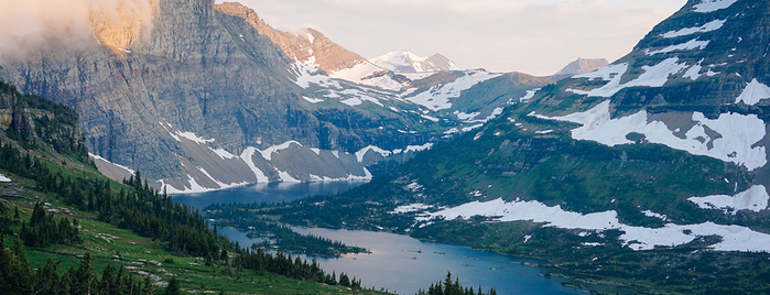 Glacier National Park is one of The Most Beautiful Spot in Every U.S. State.