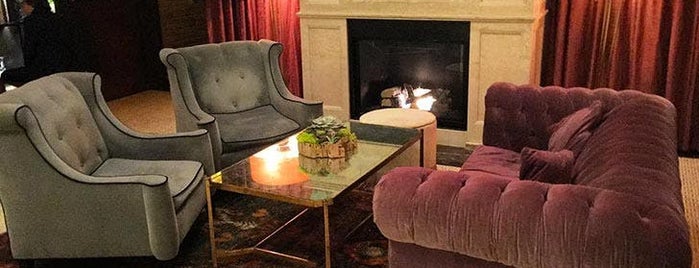 Walker Hotel Greenwich Village is one of 8 Cozy Places to Sip a Cocktail by a Fireplace.