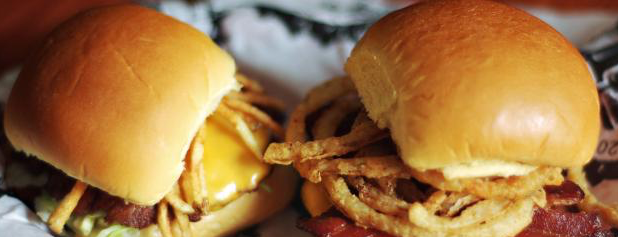 Harry's Bar & Burger is one of The 50 Best Burgers in America, by State.