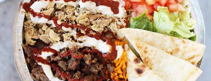 The Halal Guys is one of 21 Things You Must Eat in NYC Before You Die.