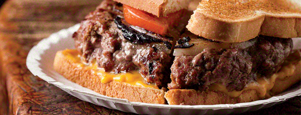 Louis' Lunch is one of The 50 Best Burgers in America, by State.