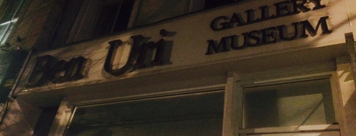 Ben Uri Gallery is one of London Art/Film/Culture/Music (One).