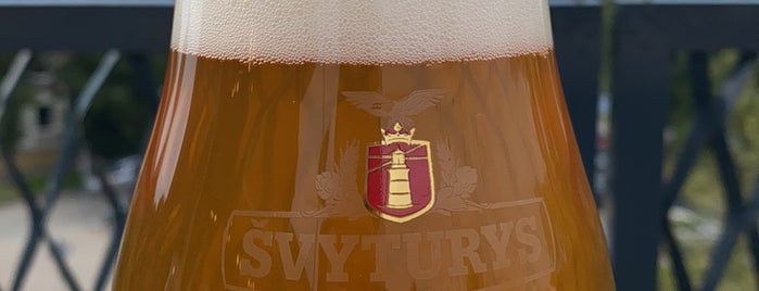 „Švyturio" alaus darykla is one of Lietuvas alus darītavas.