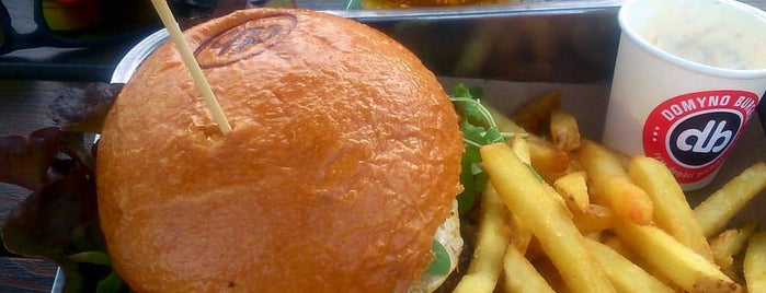 Domyno Burger Bar is one of Brewsta's Burgers 2013.
