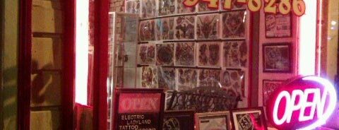Electric Ladyland Tattoos is one of NYC.