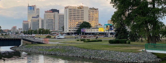 Остановка «Гостиница "Юбилейная"» is one of Минск: автобусные/троллейбусные остановки.