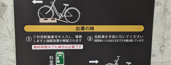 渋谷ヒカリエ 駐輪場 is one of 都内 バイク置き場.