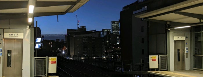 Limehouse DLR Station is one of Dayne Grant's Big Train Adventure.