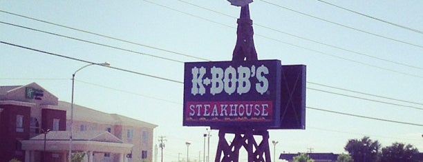 K-Bob's Steakhouse is one of Brandon’s Liked Places.