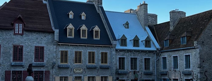 Place Royale is one of quebec city..