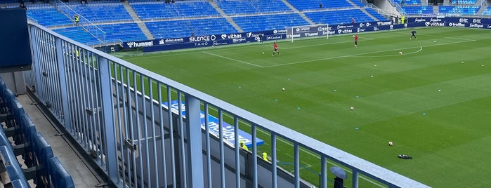 Estadio La Rosaleda is one of Estadios de fútbol.