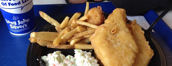 Long John Silver's is one of Terryさんのお気に入りスポット.