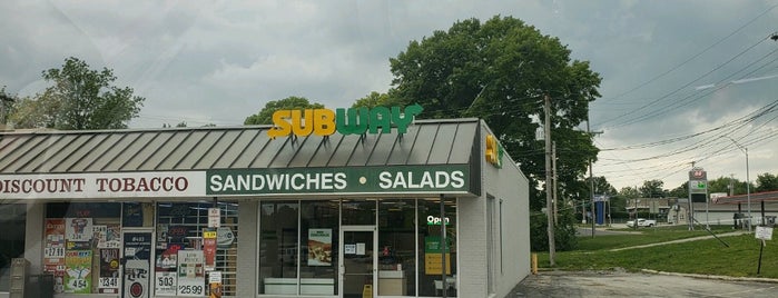 Subway is one of Signage.