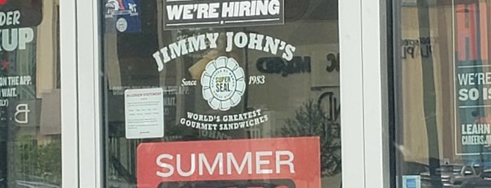 Jimmy John's is one of 20 favorite restaurants.