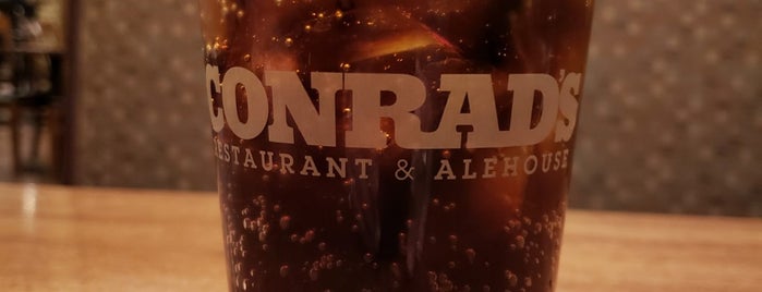 Conrad's Restaurant & Alehouse is one of Our favorite restaurants.